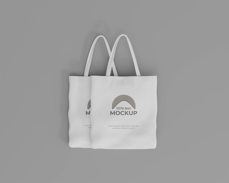 Maqueta de bolso de mano realista 3d