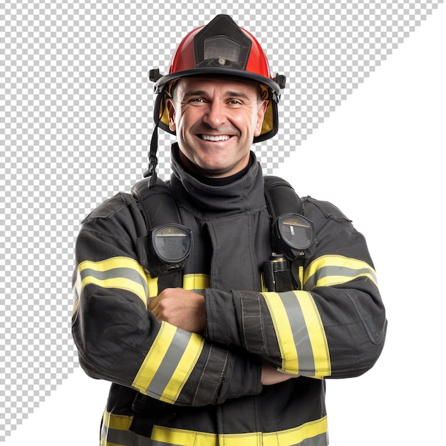 Maqueta de un bombero