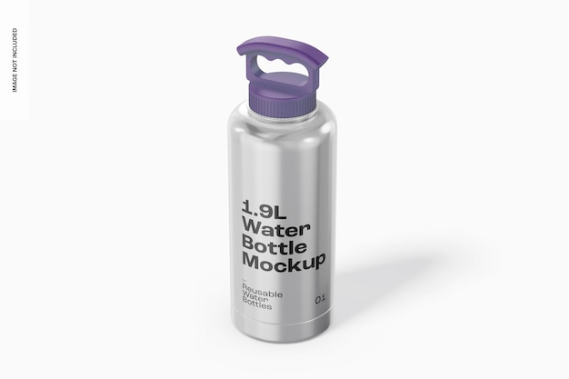 Maqueta de Botella de Agua de 1.9L, Perspectiva