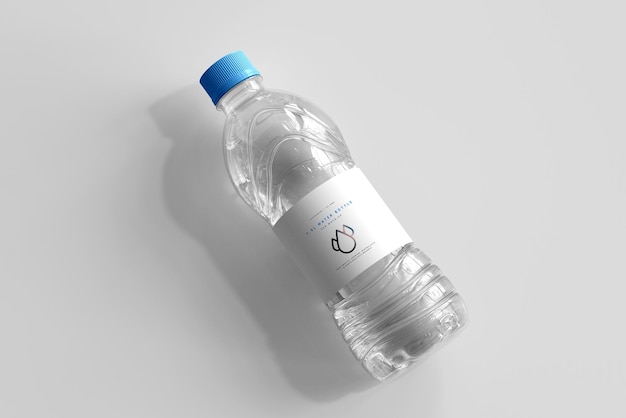 Maqueta de botella de agua dulce de 1.0L