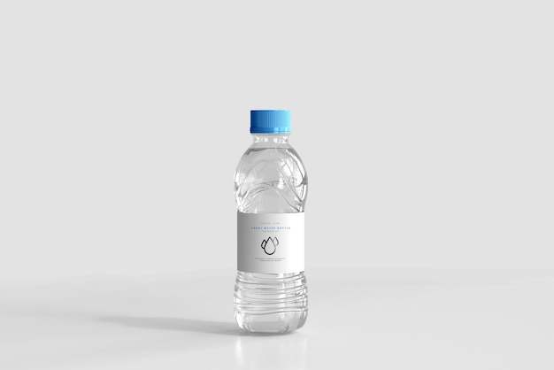 Maqueta de botella de agua dulce de 500 ml