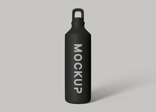 Maqueta de una botella de agua
