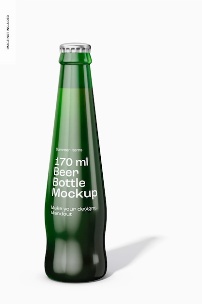 Maqueta de Botella de Cerveza de 170 ml