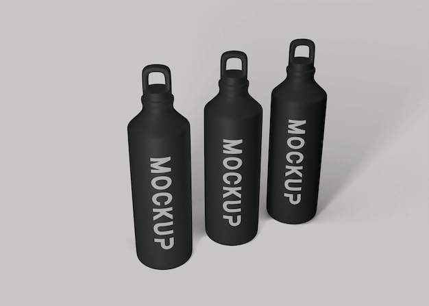 Maqueta de botella deportiva