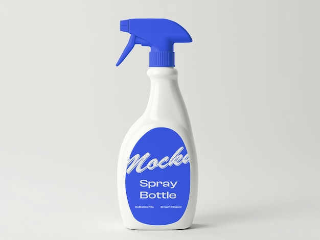 Maqueta de botella de spray