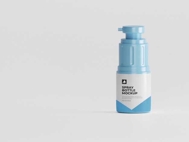 Maqueta de botella de spray
