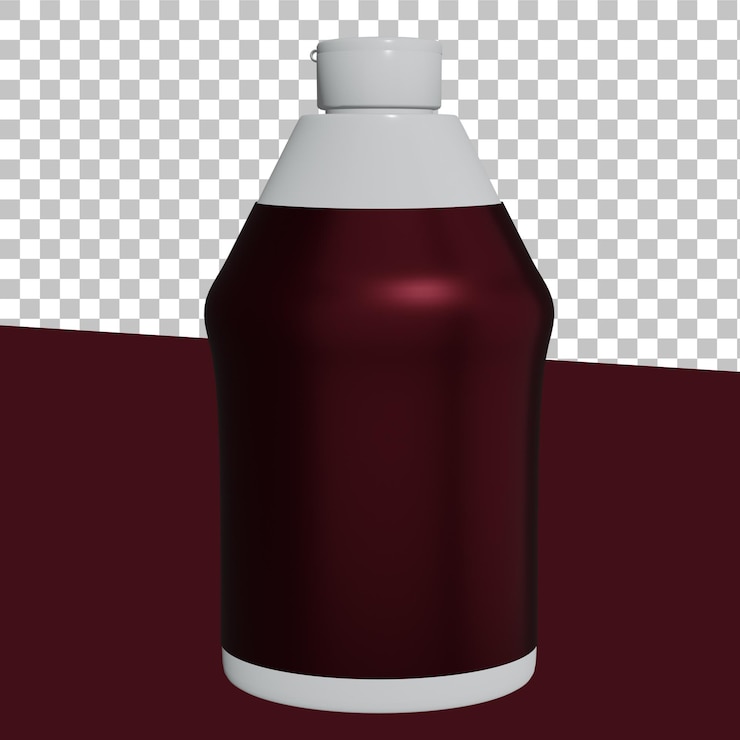 PSD maqueta de botella