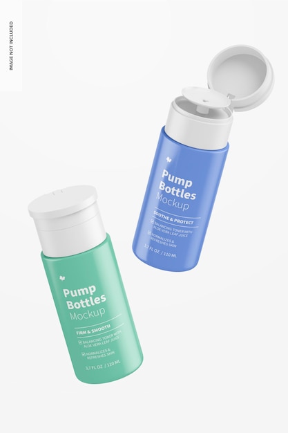 Maqueta de Botellas de Bomba de 3.7 Oz, Flotante