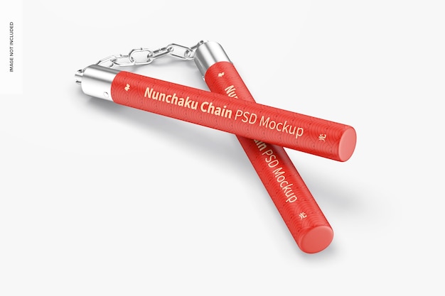 Maqueta de cadena de Nunchaku