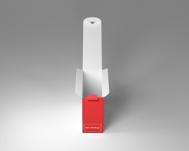 Maqueta de caja de bloqueo de lengüeta rectangular delgada ligeramente baja PSD