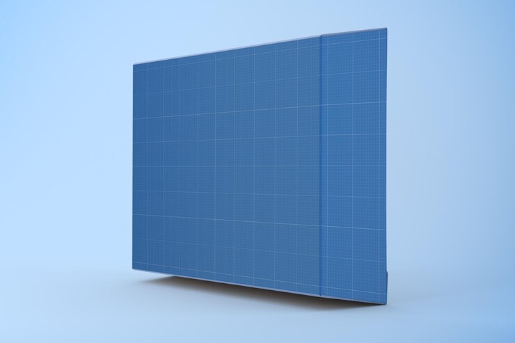 Maqueta de caja de comida de cartón