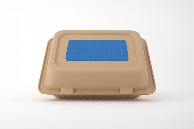Maqueta de Caja de Comida