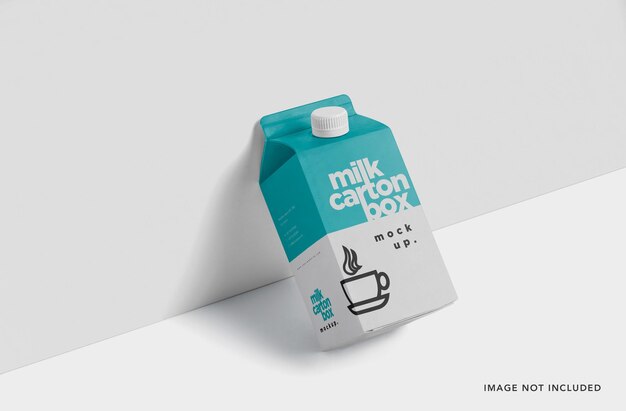 maqueta de caja de envasado de líquidos de 500 ml