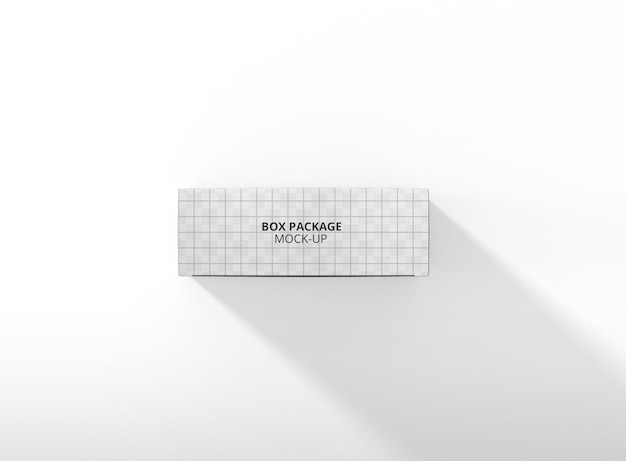 Maqueta de caja rectangular y caja de embalaje de producto para maqueta de caja rectangular