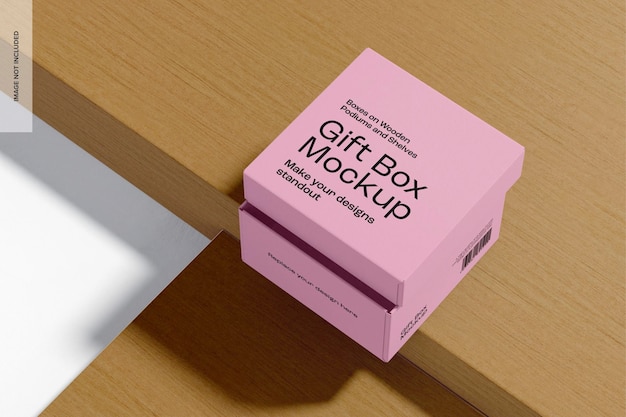 Maqueta de Caja de Regalo, Perspectiva