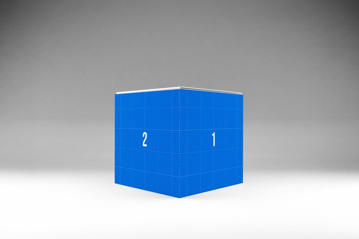 PSD maqueta de caja