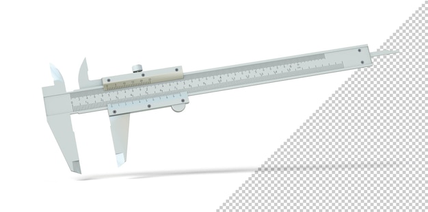 Maqueta de calibre a vernier