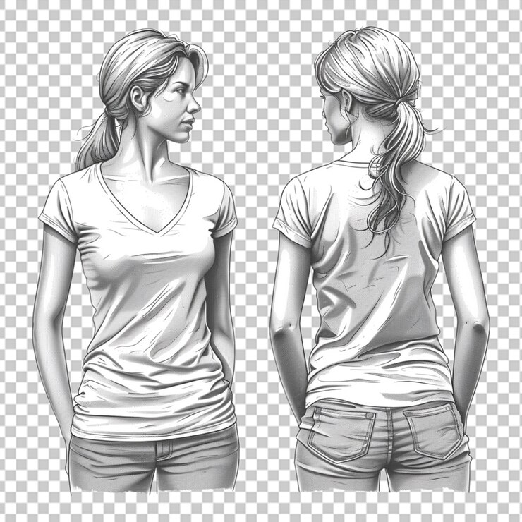 PSD maqueta de camisa