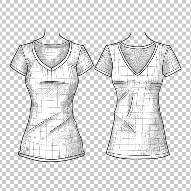 PSD maqueta de camisa