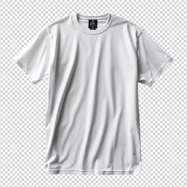 PSD maqueta de camiseta aislada en blanco