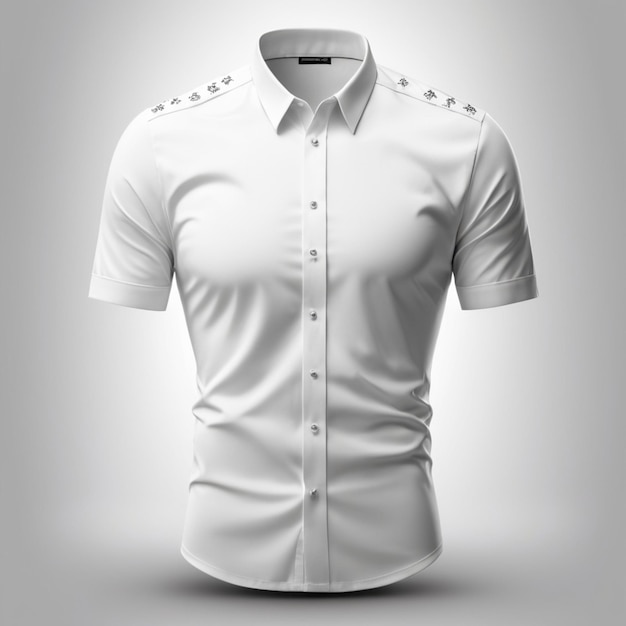 PSD maqueta de camiseta blanca