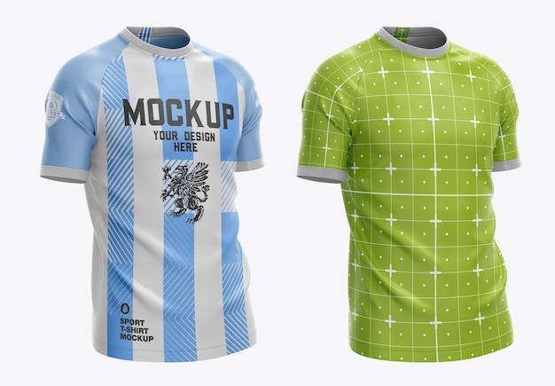 Maqueta de camiseta deportiva para hombre