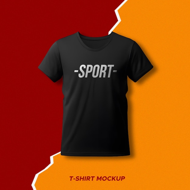 Maqueta de camiseta deportiva para psd