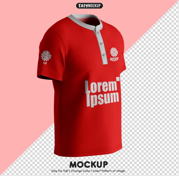 PSD maqueta de camiseta deportiva