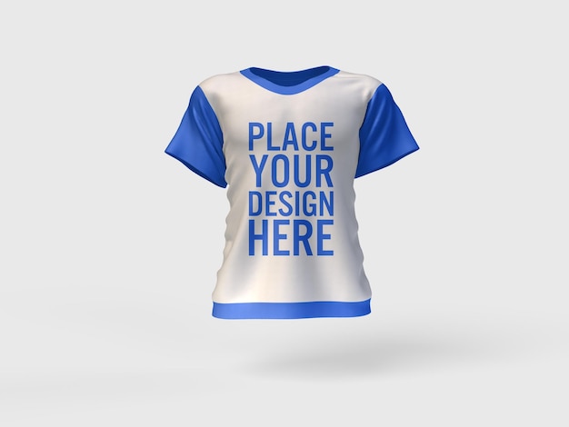 Maqueta de camiseta genial