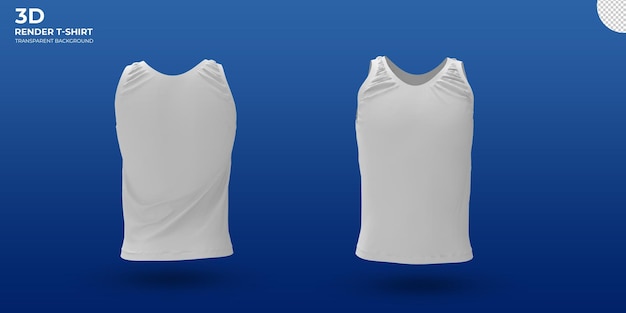 PSD maqueta de camiseta de hombre de baloncesto de render 3d