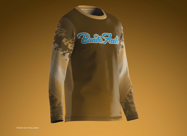 Maqueta de camiseta de manga larga