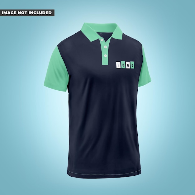 Maqueta de camiseta polo