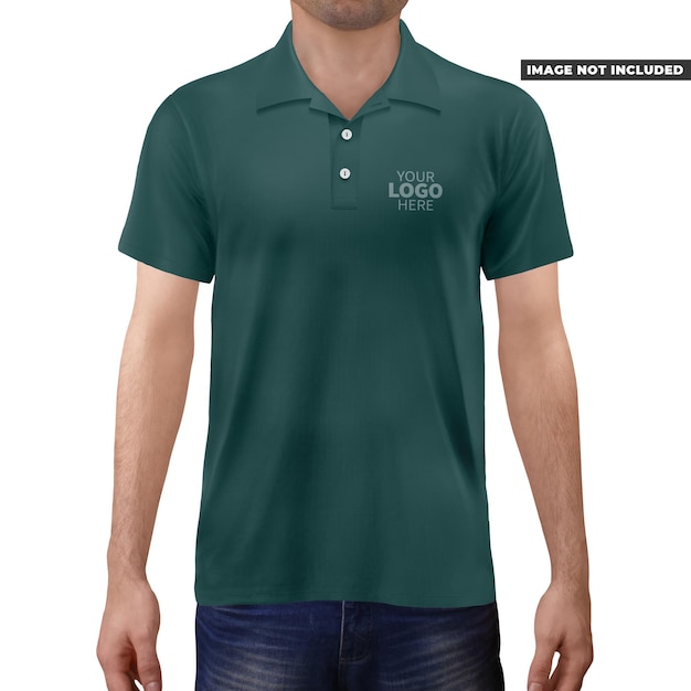 PSD maqueta de camiseta polo