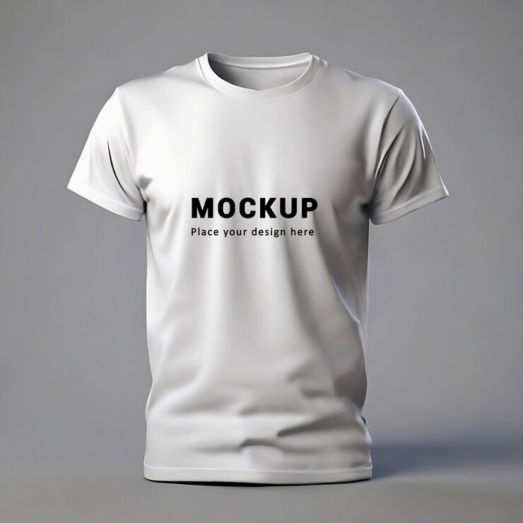 Maqueta de camiseta PSD totalmente editable