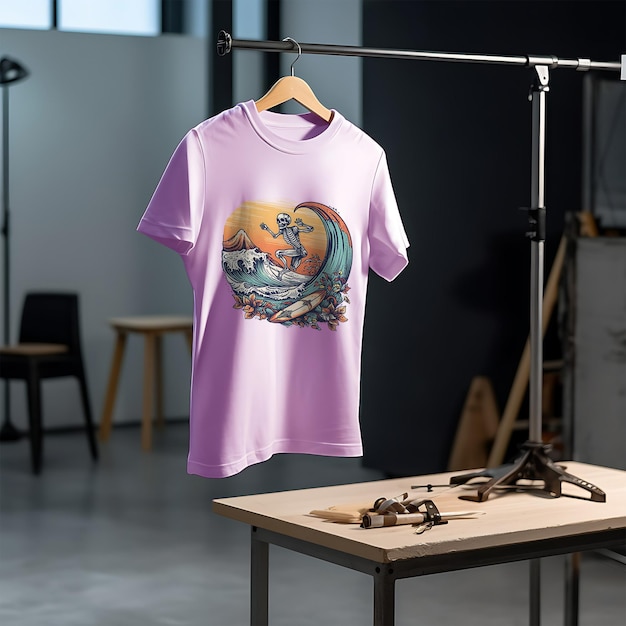 Maqueta de camiseta