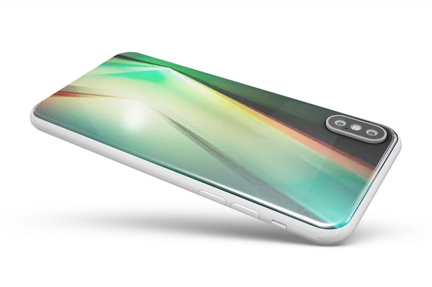 Maqueta de Carcasa de smartphone aislada