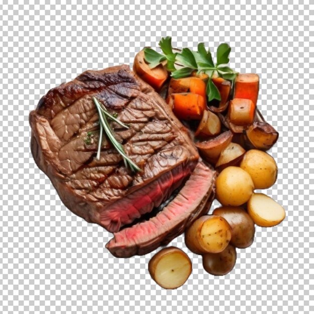 PSD maqueta de carne de res