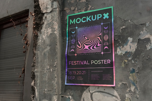 PSD maqueta de cartel del festival