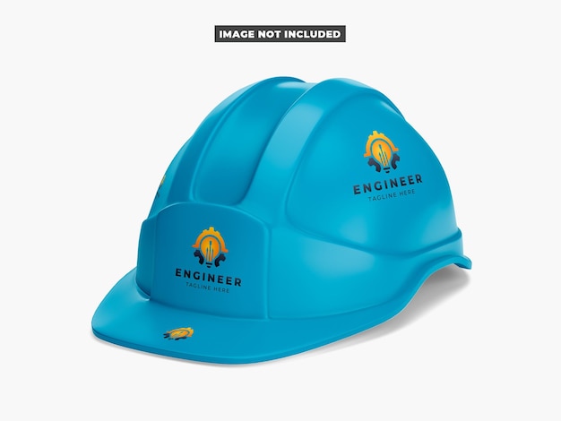 PSD maqueta de casco de construcción