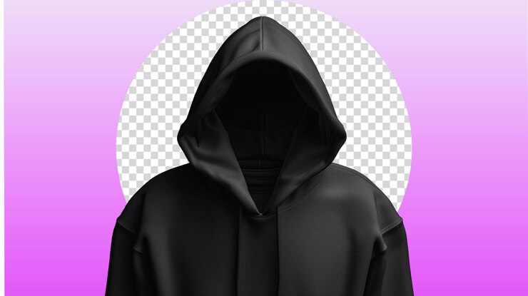 PSD maqueta de la chaqueta del capó