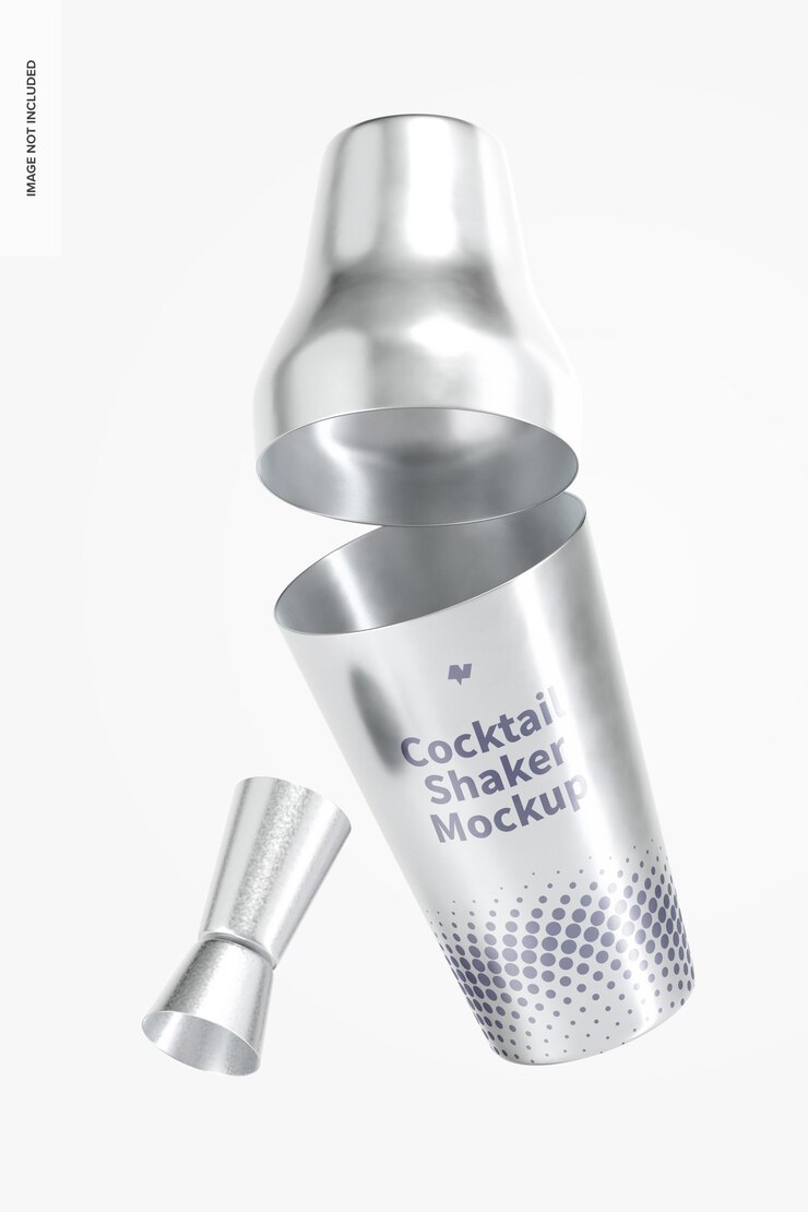 PSD maqueta de coctelera