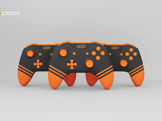Maqueta de controlador de juego