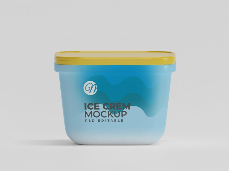 Maqueta de copa de helado