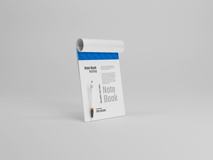 Maqueta de cuaderno