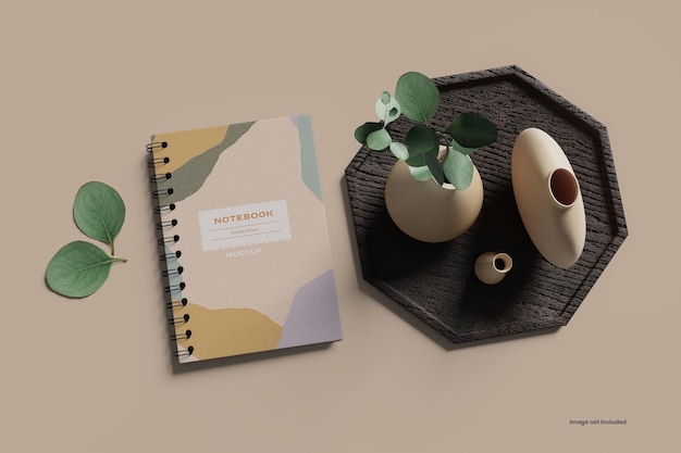 Maqueta de cuaderno