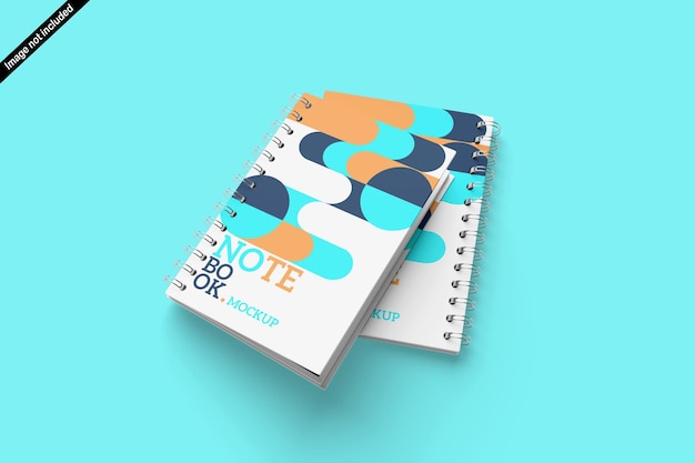 Maqueta de cuaderno