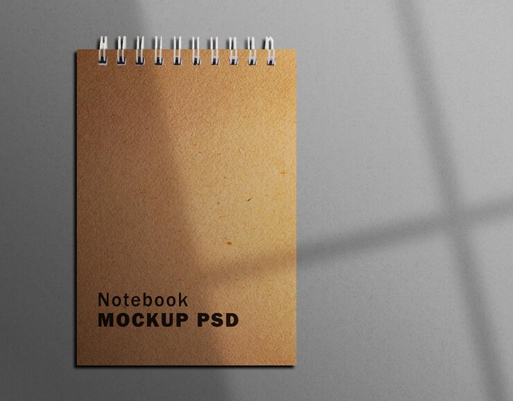 Maqueta de cuaderno