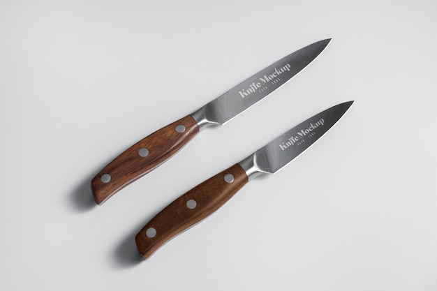 PSD maqueta de cuchillo profesional
