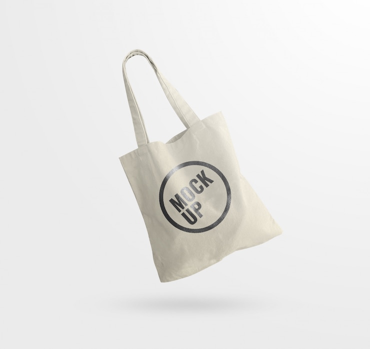 PSD maqueta de diseño de bolso de mano