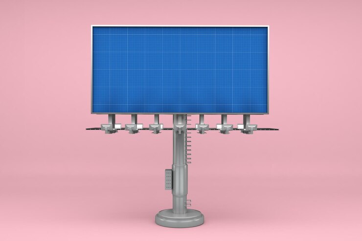 PSD maqueta de diseño de cartelera